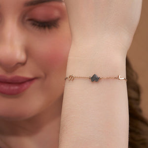 Heart Charm Couple Bracelet - KYMEE