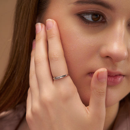 Personalized Name Engraved Ring