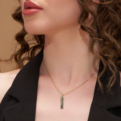 Personalized Name Plate Necklace