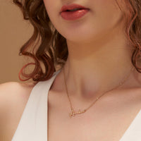 Handwritten Style Name Necklace - KYMEE