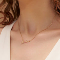 Handwritten Style Name Necklace - KYMEE