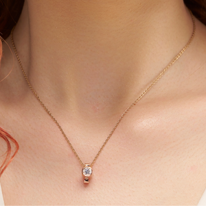 Contemporary Diamond Necklace - KYMEE