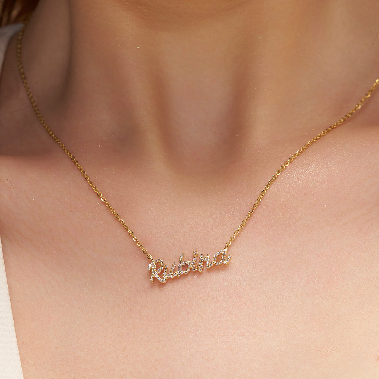 Diamond Personalized Necklace - KYMEE
