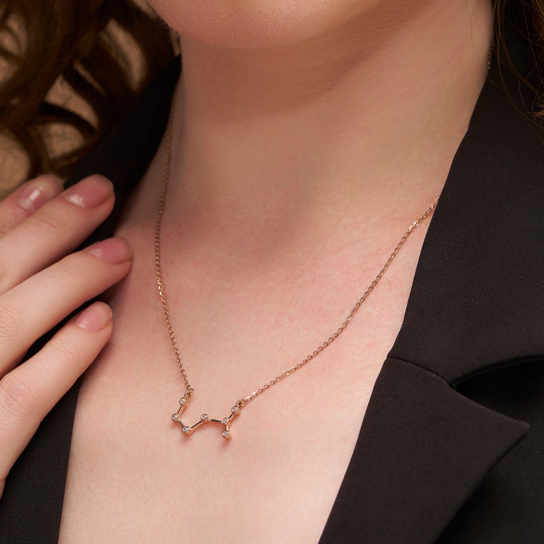 Stylish Virgo Constellation Necklace