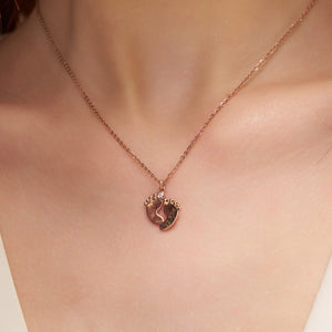 Baby Feet Custom Necklace - KYMEE