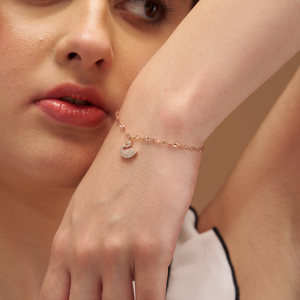 Charming Pave Set Duck Bracelet - KYMEE