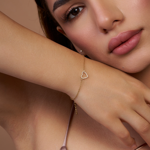 Sophisticated Heart Bracelet - KYMEE