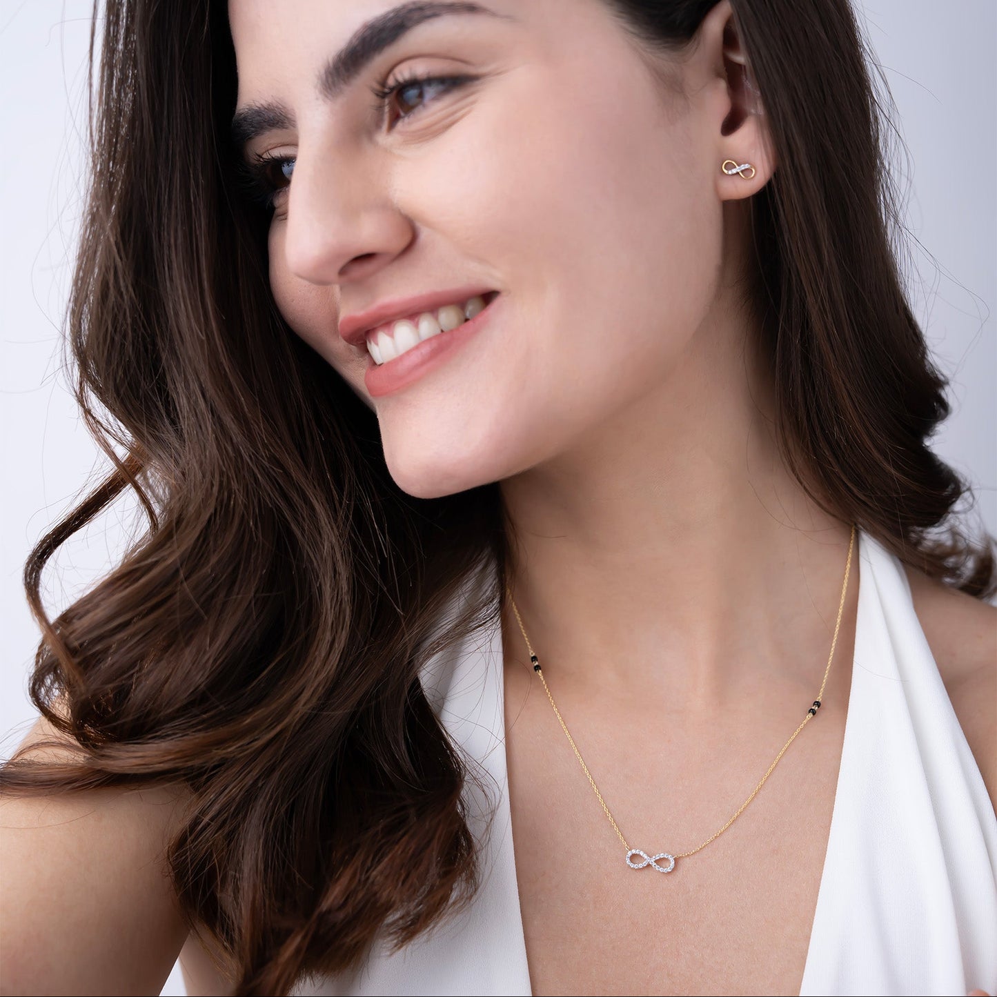 Infinity Spark Diamond Mangalsutra