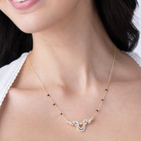 Scrollwork Double Arc Mangalsutra