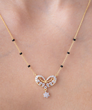 Celestial Heart Design Mangalsutra