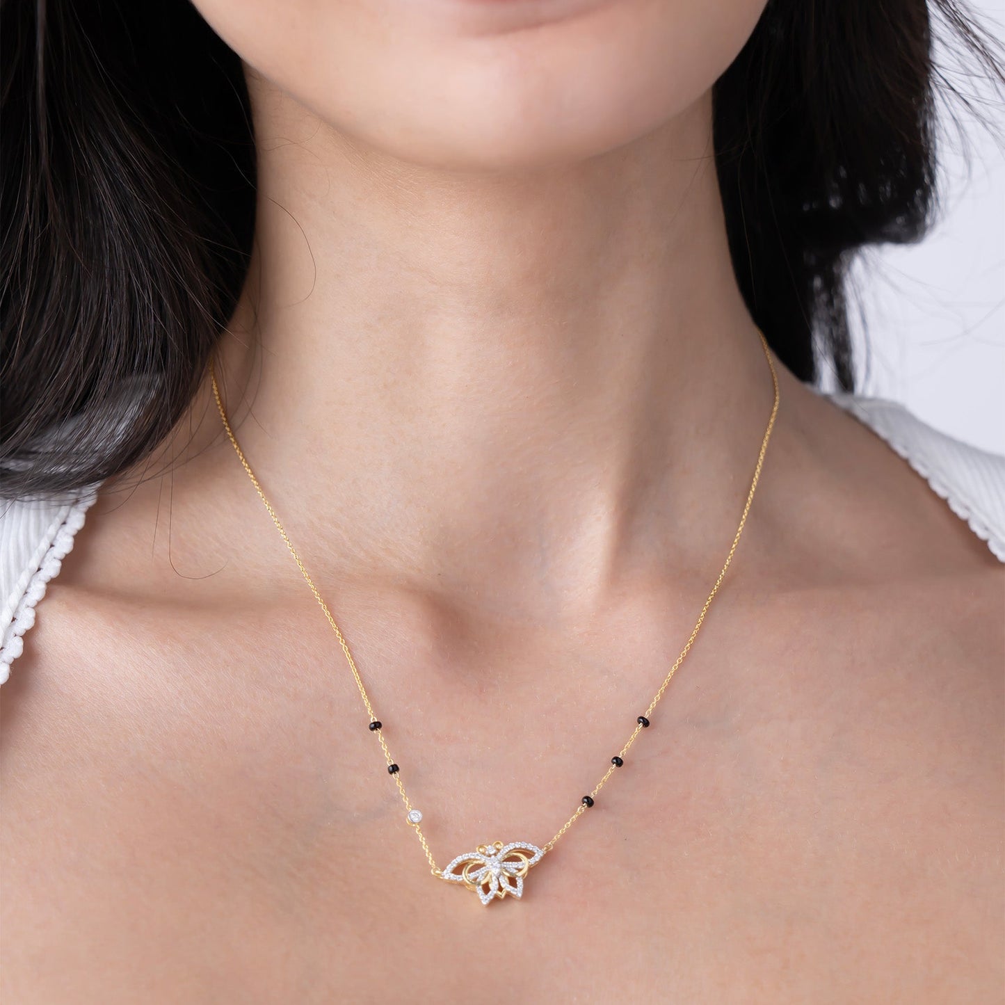 Butterfly Bloom Mangalsutra