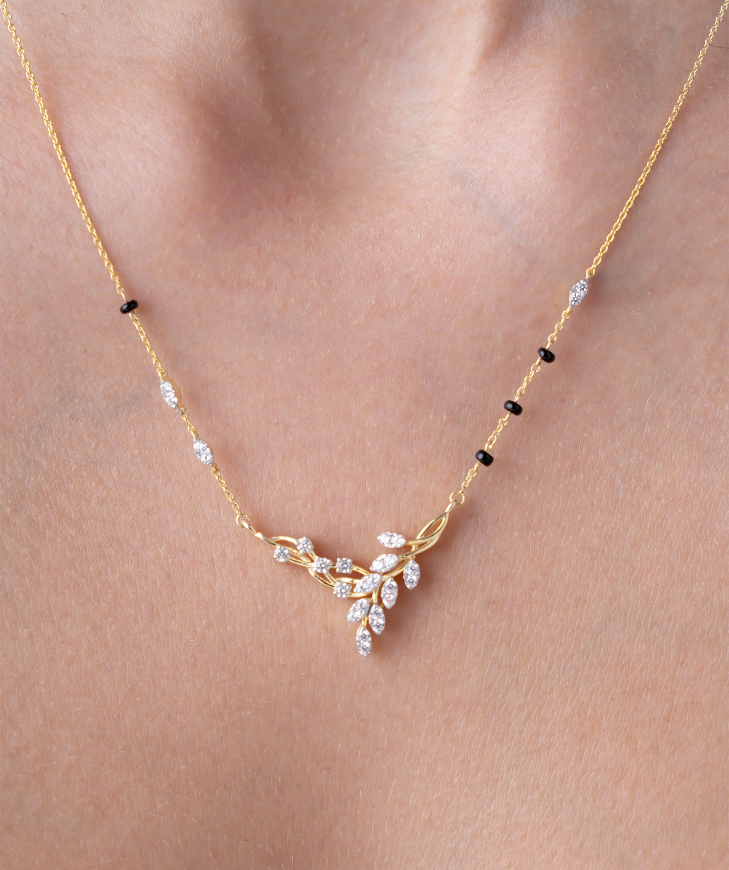 Floral-Inspired Grace Mangalsutra