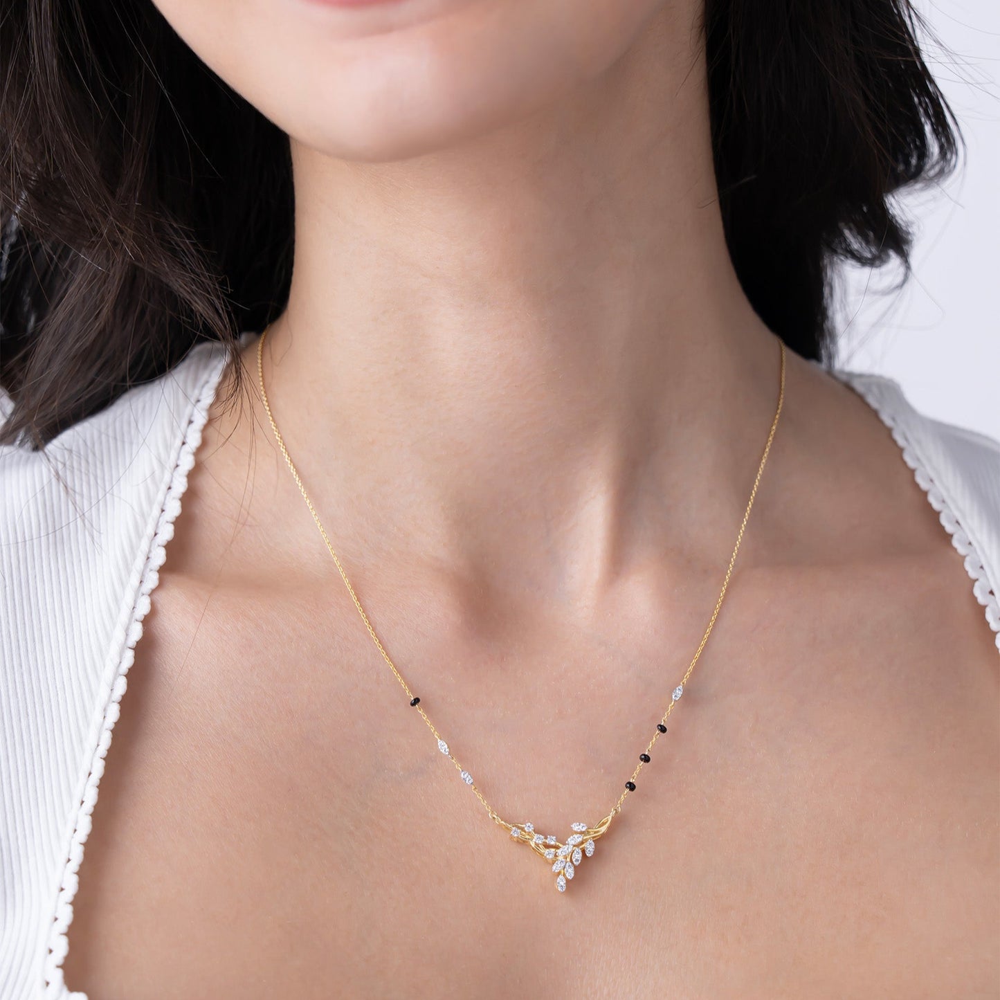 Floral-Inspired Grace Mangalsutra