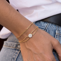 Classic Paperclip Link Bracelet