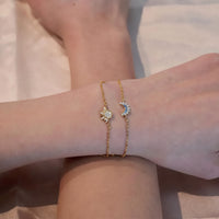 Crescent Sunburst Bracelet