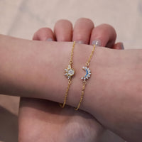 Crescent Sunburst Bracelet