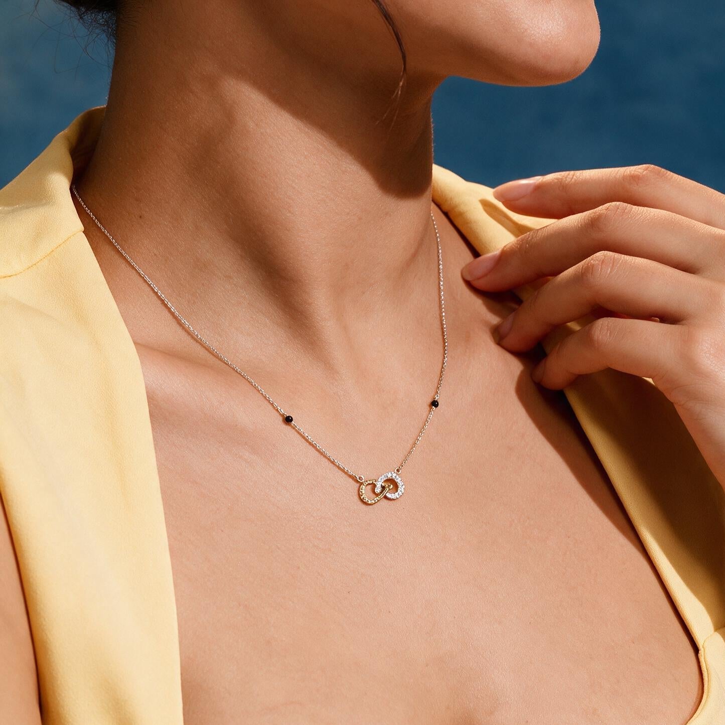 Interlocking Rope Twist Infinity Mangalsutra