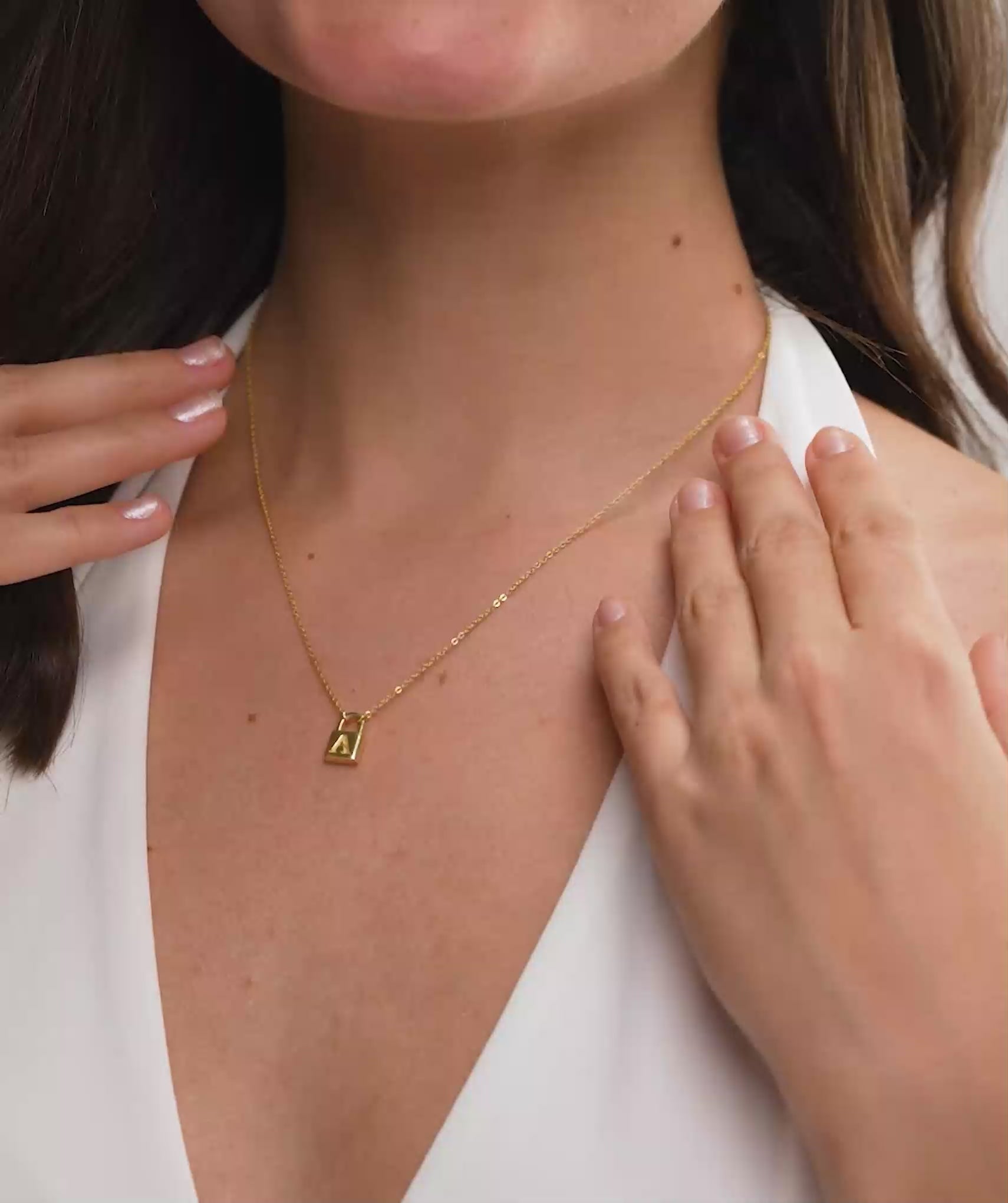 Personalized Lock Charm