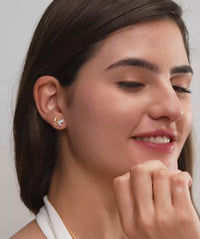Pave Wing Butterfly Studs
