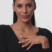 Petite Trio Arc Necklace