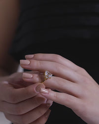 Radiant Cluster Accent Ring