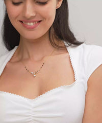 Swirling Ribbon Mangalsutra