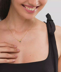 Nested Triangle Pendant Necklace