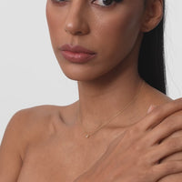 Pear Solitaire Pendant Necklace