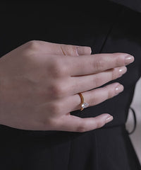 Pear Cut Classic Solitaire Ring