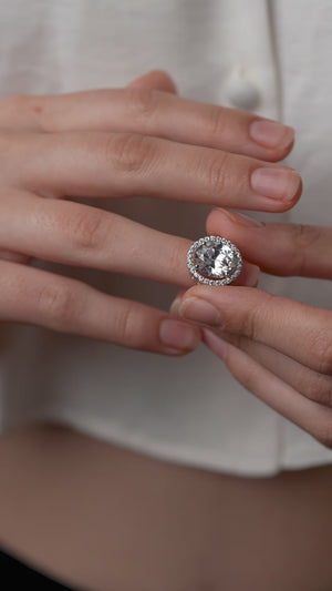 Timeless Halo Sparkle Ring