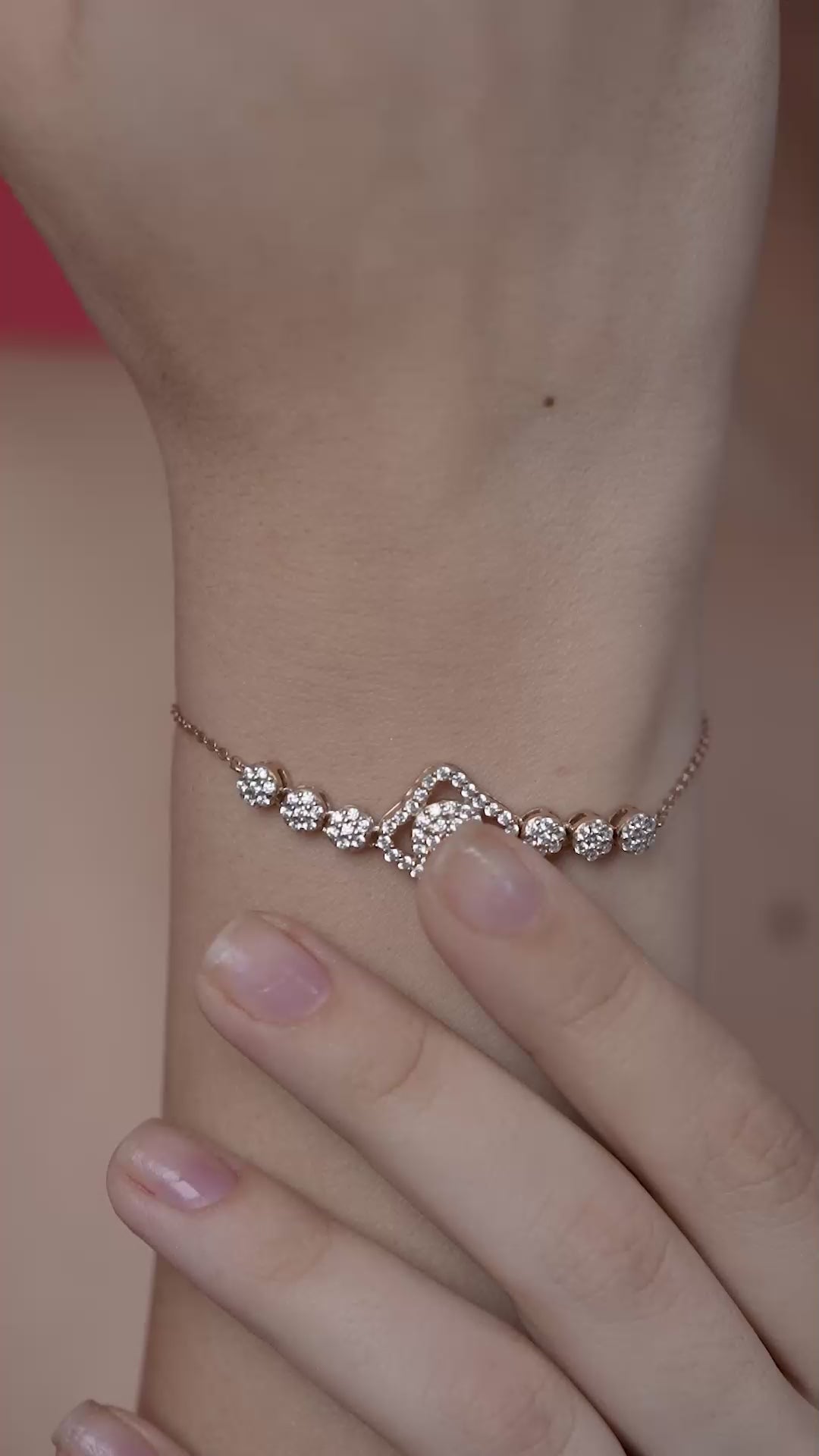 Celestial Sparkle Diamond Bracelet