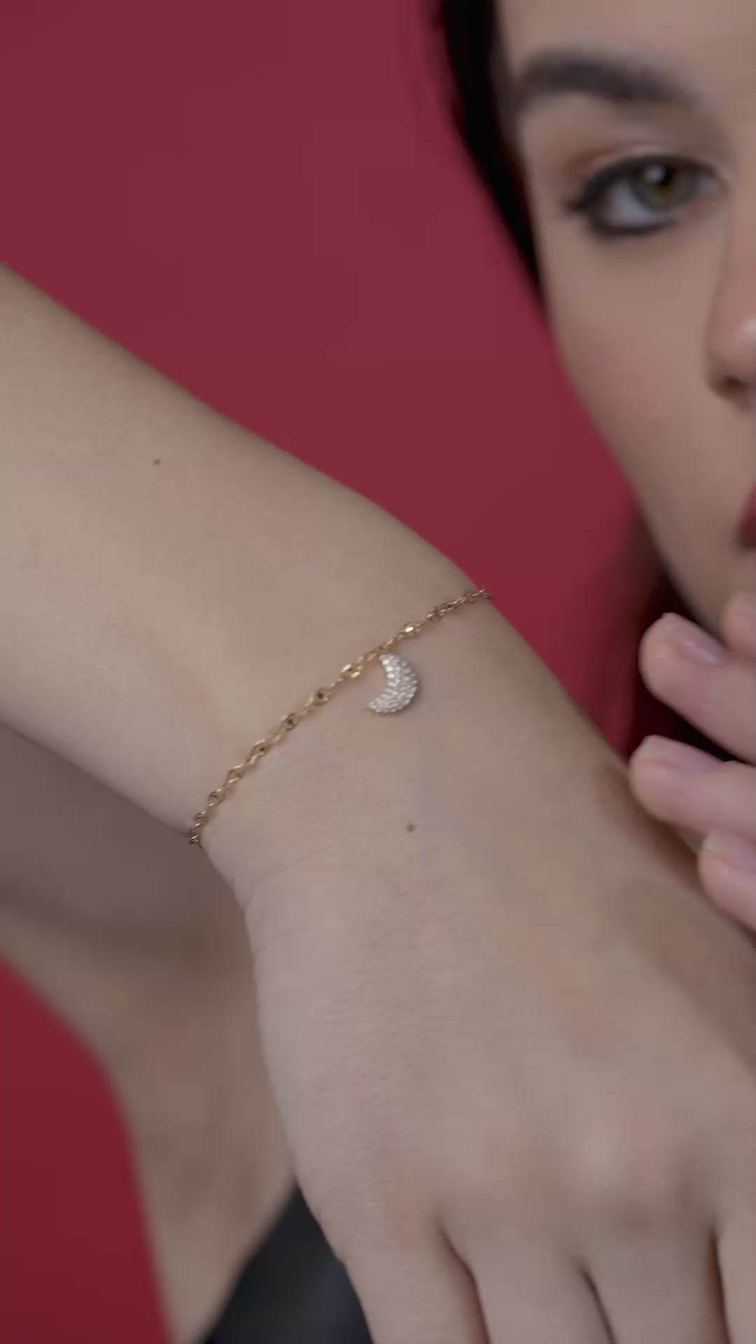 Moon Fancy Charm Bracelet