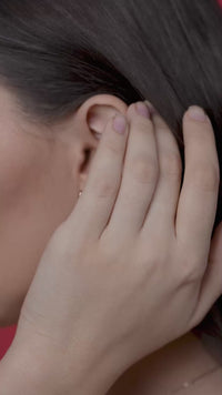 Tiny Ribbon Bow Stud Earrings