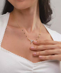 Sparkling Flute Modern Mangalsutra