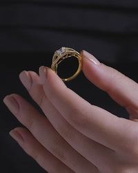 Princess Halo Twist Ring Set