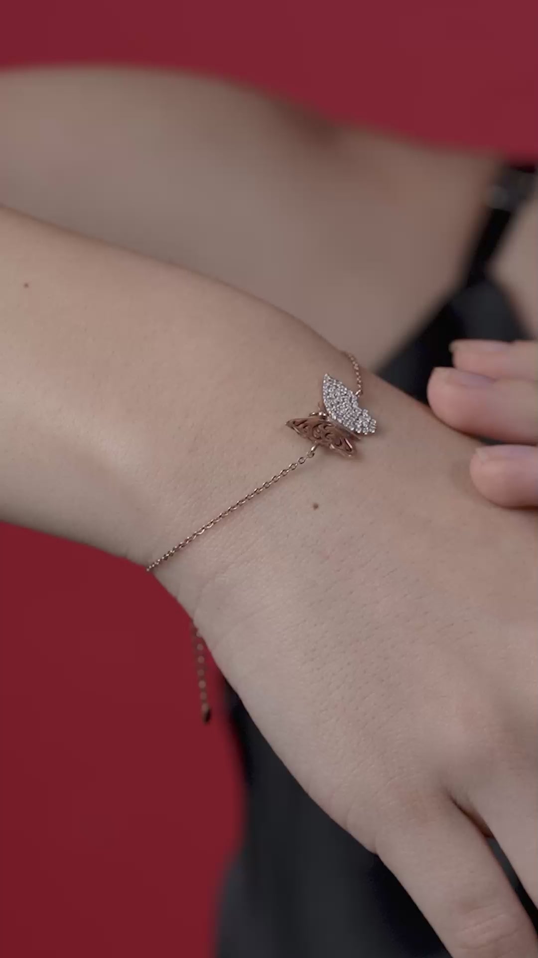 Radiant Butterfly Bracelet