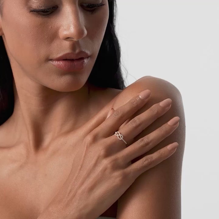 Eternal Sparkle Infinity Ring
