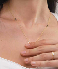 Infinity Pavé Diamond Mangalsutra