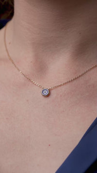 Classic Round Evil Eye Necklace