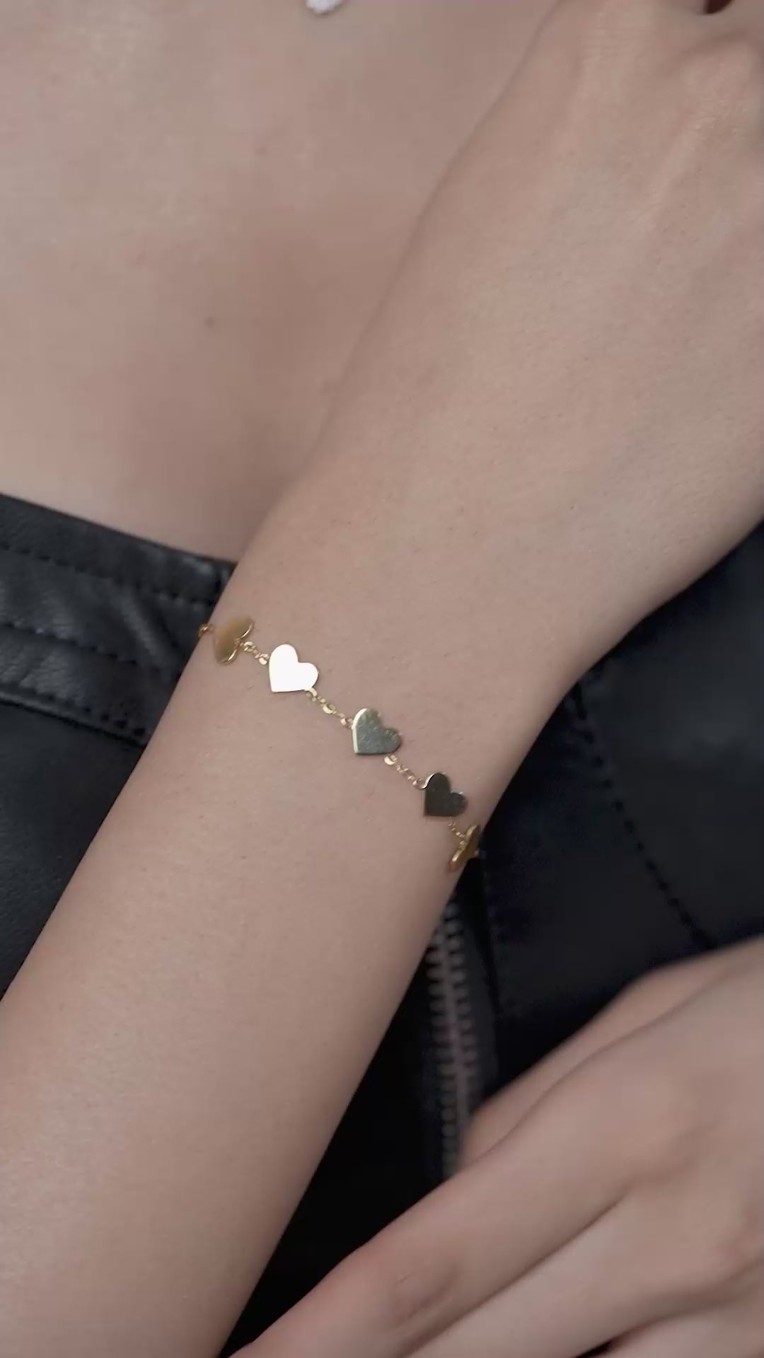 Heart Shapes Bracelet
