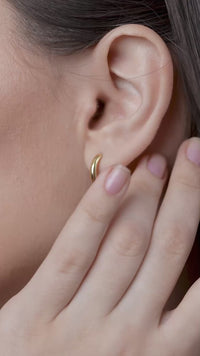 Classic Huggie Hoop Earrings