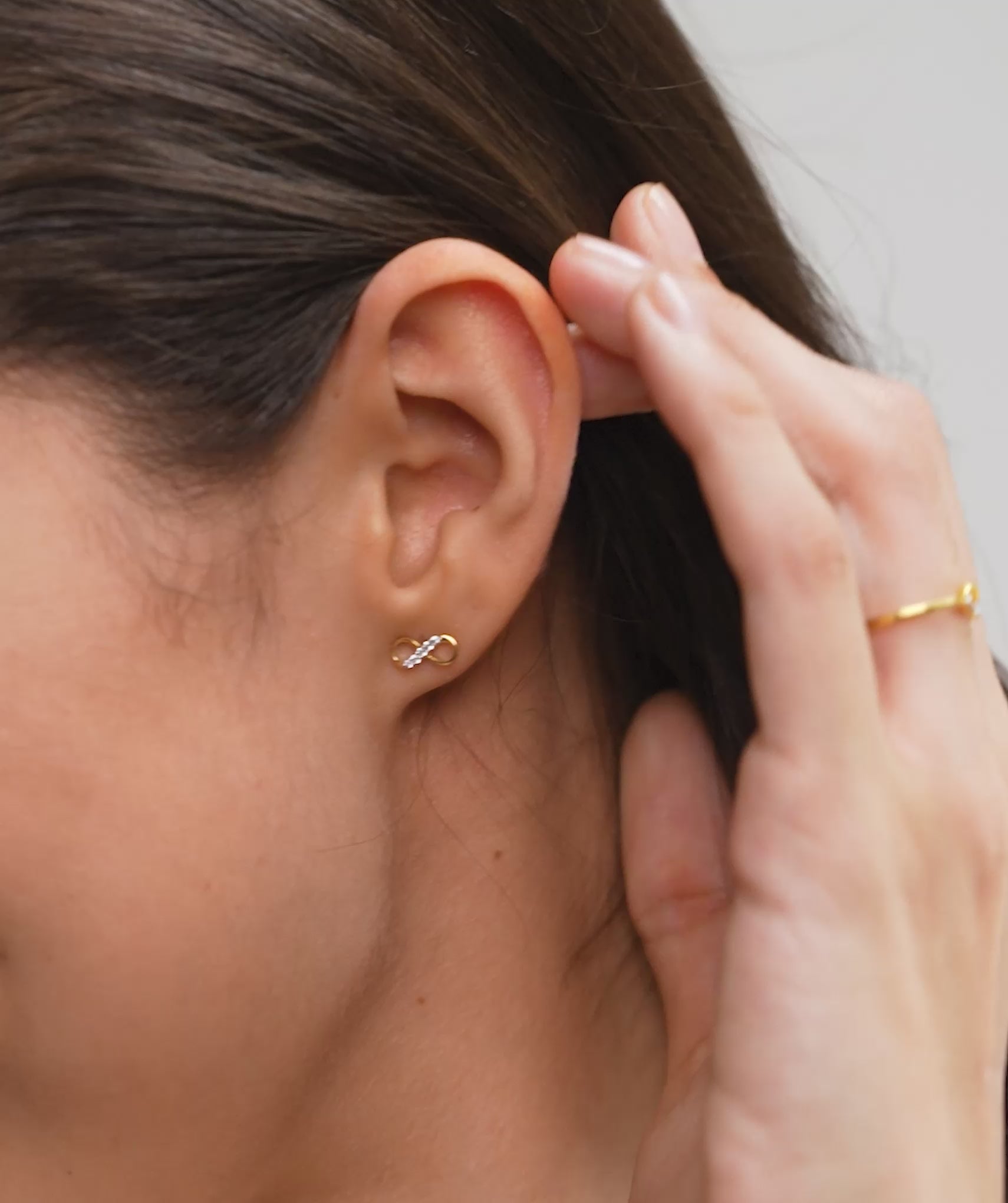 Forever Infinity 18K Gold Vermeil Set
